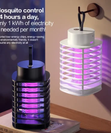 Mata mosquitos rectangular con luz nocturna