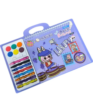 Set escolar para colorear