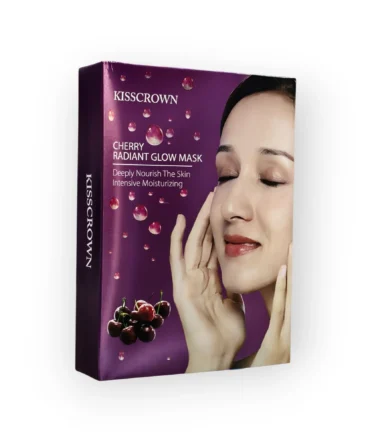 Mascarilla facial brillo radiante cereza