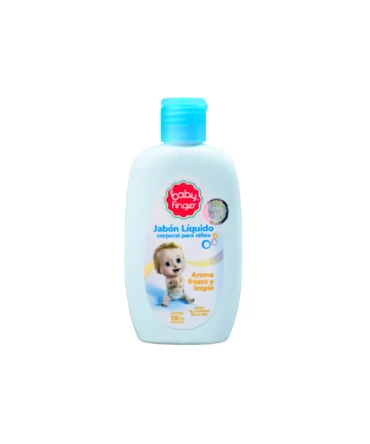 Jabón Líquido Corporal De Niños Baby Finger 100 ml
