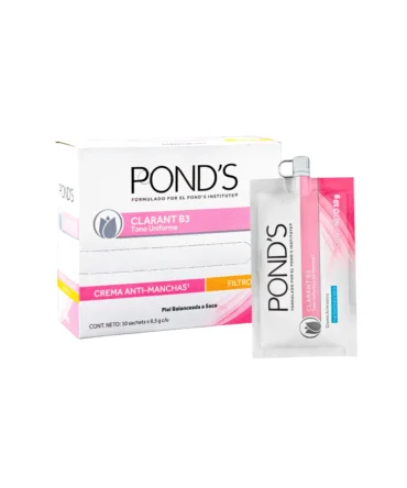 Crema Facial Pond's Clarant B3 Piel Seca Sachet x 10 g