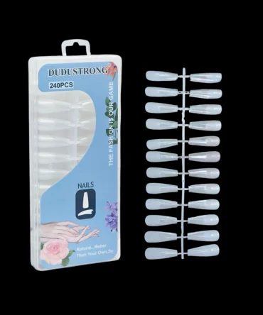 Uñas Jelly Tips Coffin 240 PCS