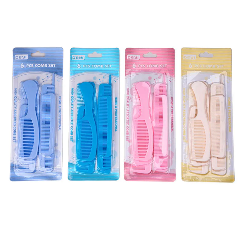 Set De Peines (6 piezas) 1 Set De Peines (6 piezas)