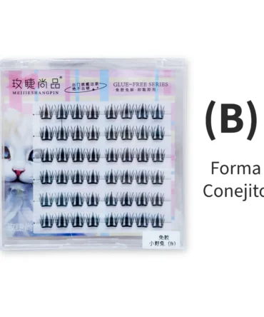 Pestañas Auto Adhesivas Meijieshangpin (Modelo (B) Conejito Japonés)