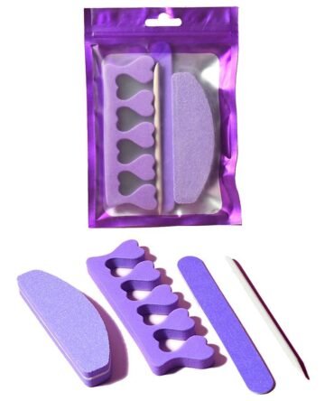 kit o set básico pedicura desechable.