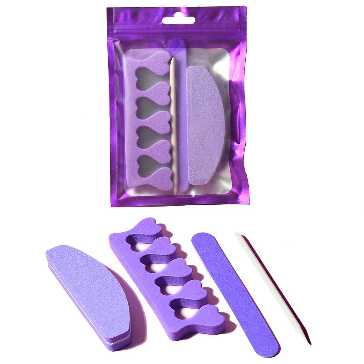 kit o set básico pedicura desechable. 1 kit o set básico pedicura desechable.