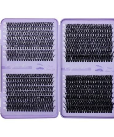 Pestañas de libro moradas Eyelashes