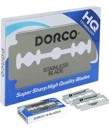 hojillas dorco para afeitar doble filo acero inoxidable