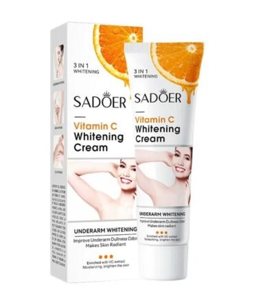 Crema blanqueadoras con vitamina C  50g