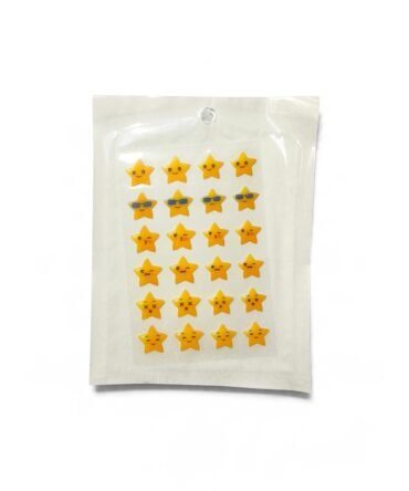Estrellitas con emojis para el acné