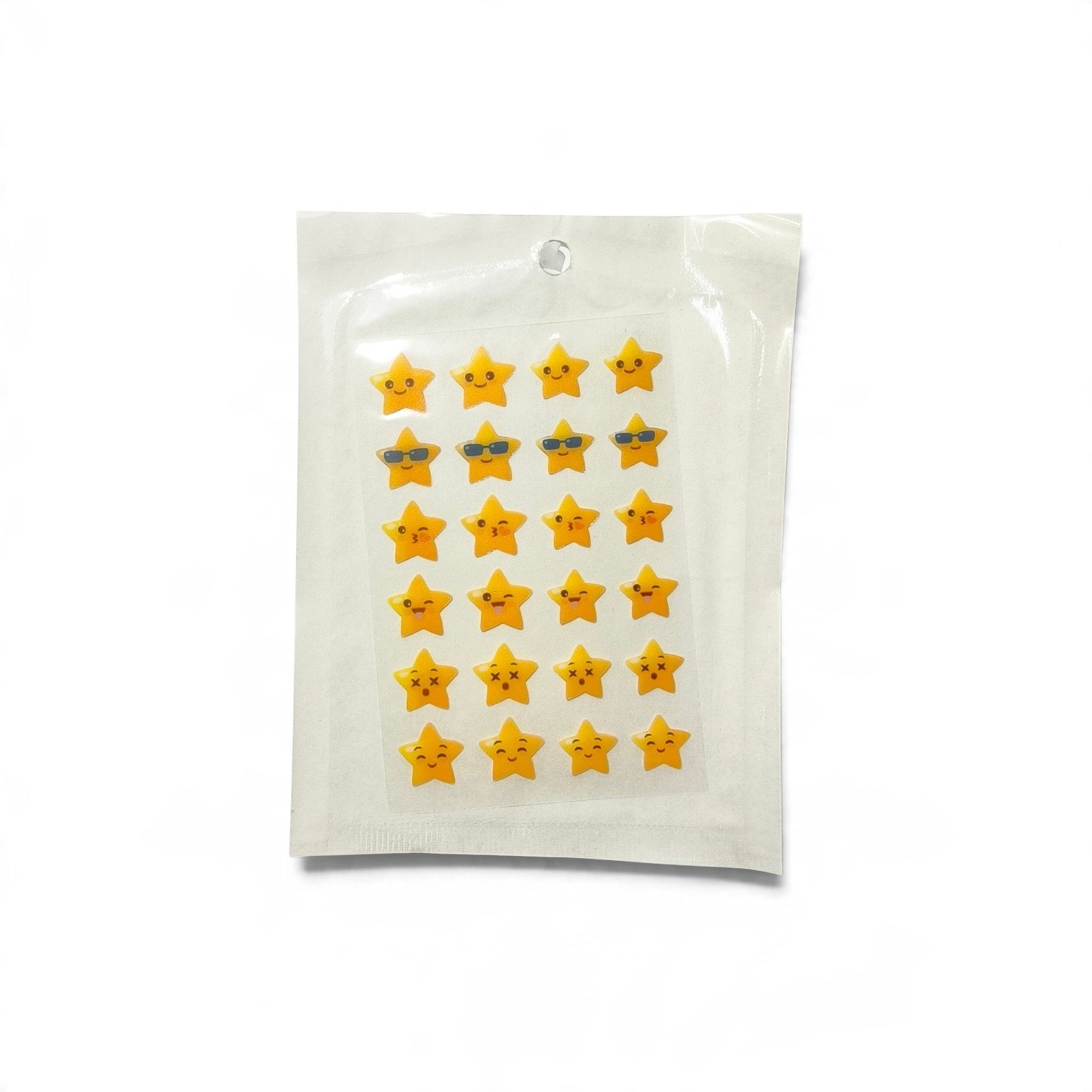 Estrellitas con emojis para el acné 1 Estrellitas con emojis para el acné